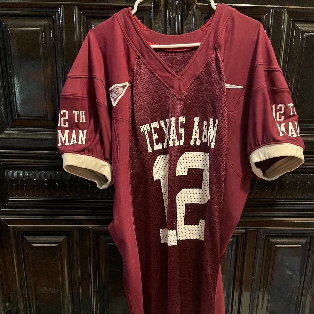 Nike Authentic Texas A&M Jersey Mens L